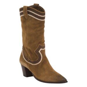 BERNARDO Suede Fremont Western Boots
